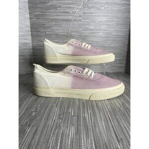 Everlane Womens Dusty Lavender Dip-Dye Forever Sneaker Shoe Lace Up‎ Size 11
